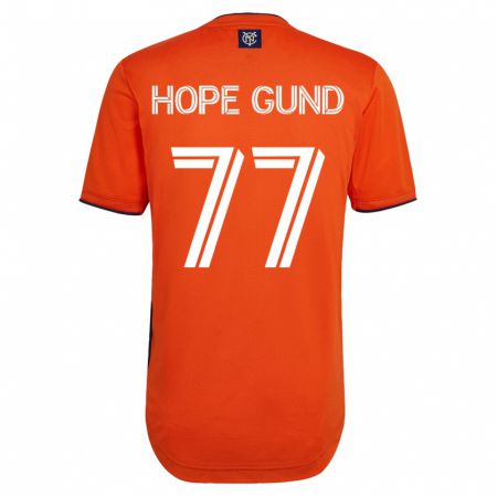 Kandiny Herren Rio Hope-Gund #77 Schwarz Auswärtstrikot Trikot 2023/24 T-Shirt
