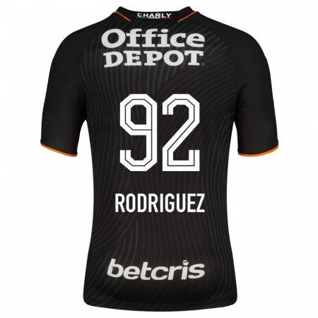 Kandiny Herren Sergio Rodríguez #92 Schwarz Auswärtstrikot Trikot 2023/24 T-Shirt
