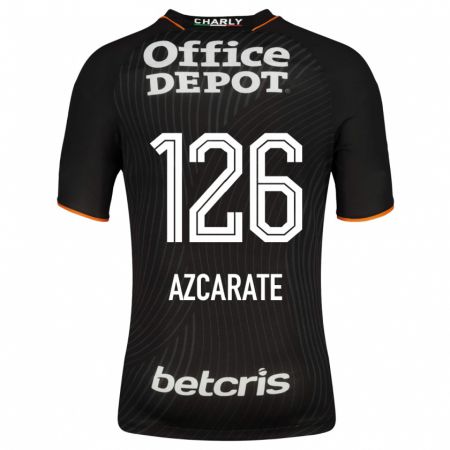 Kandiny Herren Yerar Azcárate #126 Schwarz Auswärtstrikot Trikot 2023/24 T-Shirt