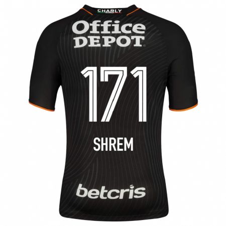 Kandiny Herren David Shrem #171 Schwarz Auswärtstrikot Trikot 2023/24 T-Shirt