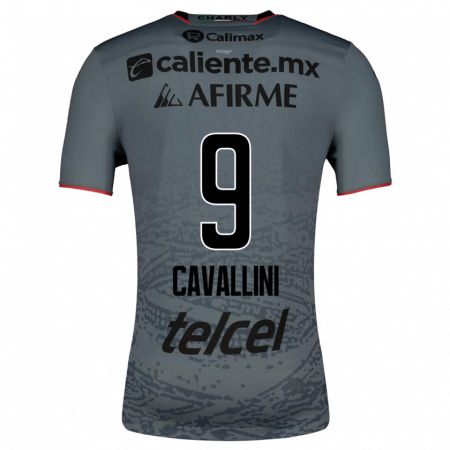 Kandiny Herren Lucas Cavallini #9 Grau Auswärtstrikot Trikot 2023/24 T-Shirt