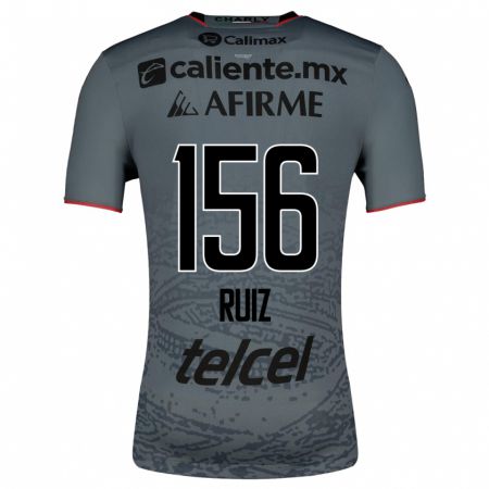 Kandiny Herren Emilio Ruiz #156 Grau Auswärtstrikot Trikot 2023/24 T-Shirt