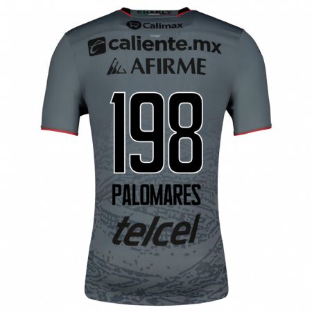 Kandiny Herren Ramón Palomares #198 Grau Auswärtstrikot Trikot 2023/24 T-Shirt