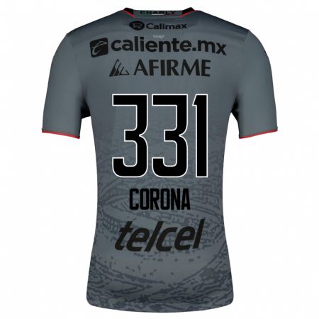 Kandiny Herren José Corona #331 Grau Auswärtstrikot Trikot 2023/24 T-Shirt