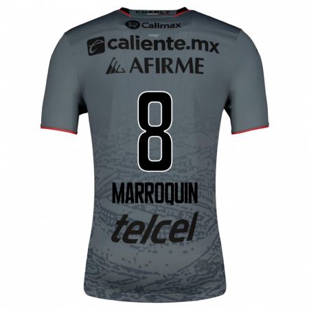 Kandiny Herren Ammanda Marroquin #8 Grau Auswärtstrikot Trikot 2023/24 T-Shirt