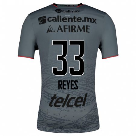 Kandiny Herren Jazmín Reyes #33 Grau Auswärtstrikot Trikot 2023/24 T-Shirt