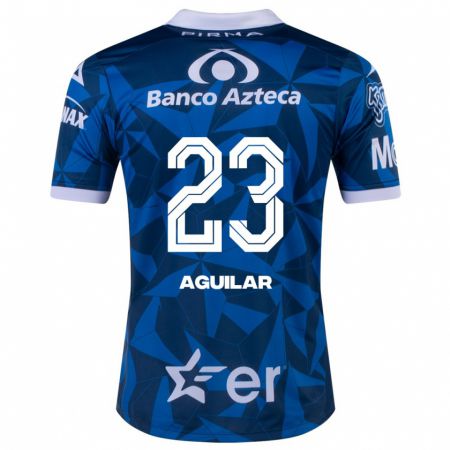 Kandiny Herren Daniel Aguilar #23 Blau Auswärtstrikot Trikot 2023/24 T-Shirt