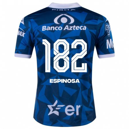 Kandiny Herren Daniel Espinosa #182 Blau Auswärtstrikot Trikot 2023/24 T-Shirt