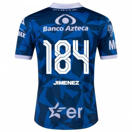 Kandiny Herren Leonardo Jiménez #184 Blau Auswärtstrikot Trikot 2023/24 T-Shirt
