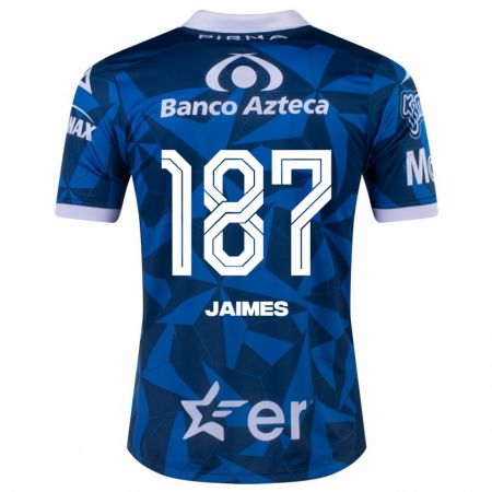Kandiny Herren Tristhan Jaimes #187 Blau Auswärtstrikot Trikot 2023/24 T-Shirt