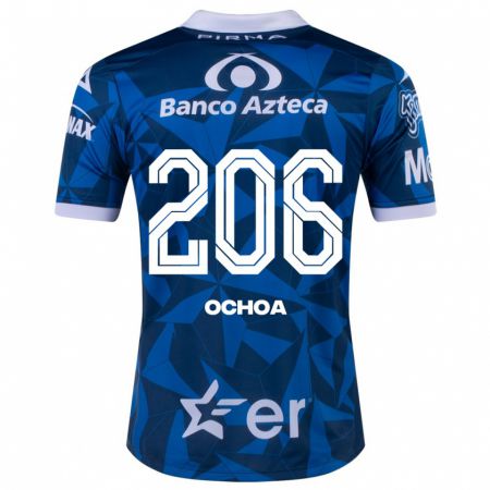 Kandiny Herren Barúc Ochoa #206 Blau Auswärtstrikot Trikot 2023/24 T-Shirt