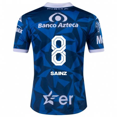 Kandiny Herren María Sainz #8 Blau Auswärtstrikot Trikot 2023/24 T-Shirt