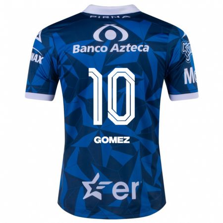 Kandiny Herren Savianna Gómez #10 Blau Auswärtstrikot Trikot 2023/24 T-Shirt