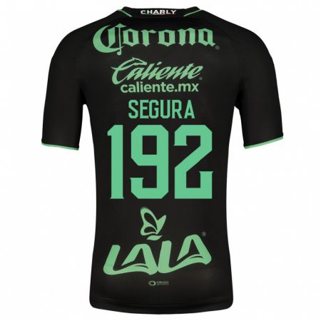 Kandiny Herren Gustavo Segura #192 Schwarz Auswärtstrikot Trikot 2023/24 T-Shirt