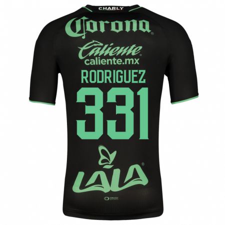 Kandiny Herren Juan Rodríguez #331 Schwarz Auswärtstrikot Trikot 2023/24 T-Shirt
