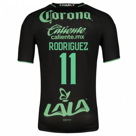 Kandiny Herren Cynthia Rodríguez #11 Schwarz Auswärtstrikot Trikot 2023/24 T-Shirt