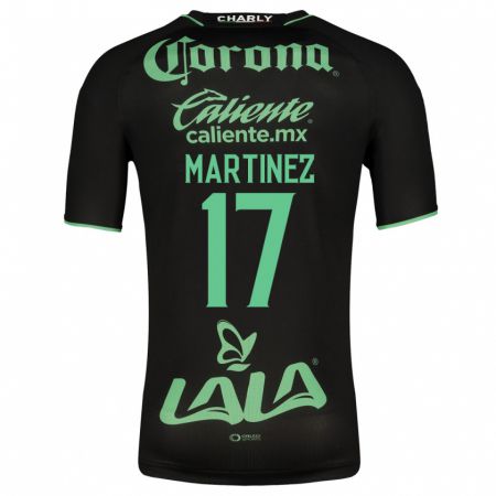 Kandiny Herren Marianne Martínez #17 Schwarz Auswärtstrikot Trikot 2023/24 T-Shirt