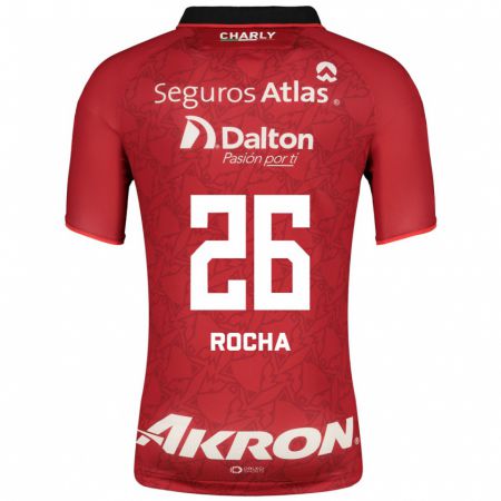 Kandiny Herren Aldo Rocha #26 Rot Auswärtstrikot Trikot 2023/24 T-Shirt
