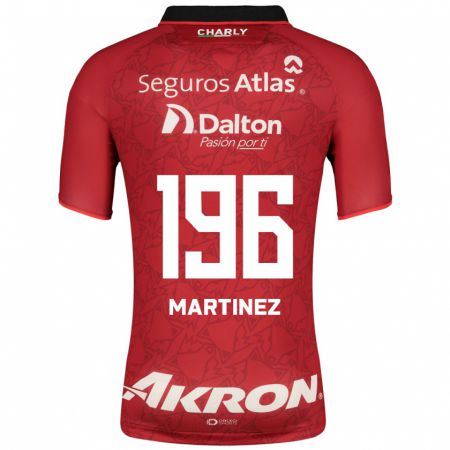 Kandiny Herren Rafael Martínez #196 Rot Auswärtstrikot Trikot 2023/24 T-Shirt