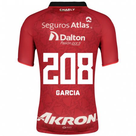 Kandiny Herren Ángel García #208 Rot Auswärtstrikot Trikot 2023/24 T-Shirt