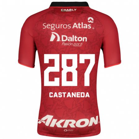 Kandiny Herren Mariano Castañeda #287 Rot Auswärtstrikot Trikot 2023/24 T-Shirt