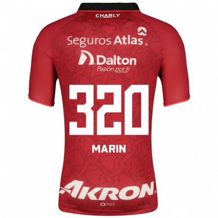Kandiny Herren Donato Marín #320 Rot Auswärtstrikot Trikot 2023/24 T-Shirt