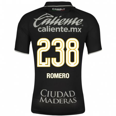 Kandiny Herren Paulo Romero #238 Schwarz Auswärtstrikot Trikot 2023/24 T-Shirt