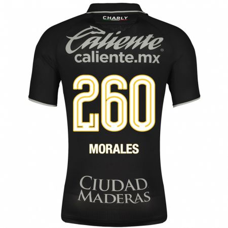Kandiny Herren Daniel Morales #260 Schwarz Auswärtstrikot Trikot 2023/24 T-Shirt