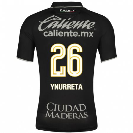 Kandiny Herren Alexandra Hernández Ynurreta #26 Schwarz Auswärtstrikot Trikot 2023/24 T-Shirt