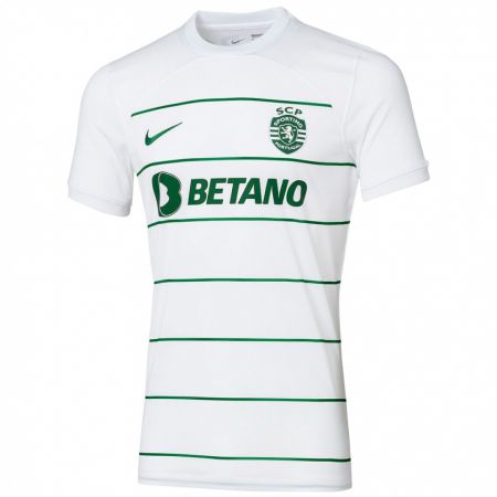 Kandiny Herren Luís Neto #13 Weiß Auswärtstrikot Trikot 2023/24 T-Shirt