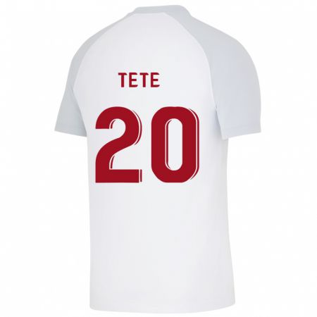 Kandiny Herren Tetê #20 Weiß Auswärtstrikot Trikot 2023/24 T-Shirt