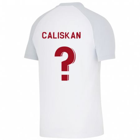 Kandiny Herren Mahmuthan Caliskan #0 Weiß Auswärtstrikot Trikot 2023/24 T-Shirt