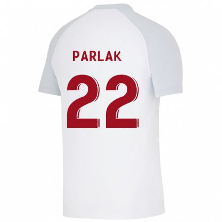 Kandiny Herren Nazlıcan Parlak #22 Weiß Auswärtstrikot Trikot 2023/24 T-Shirt