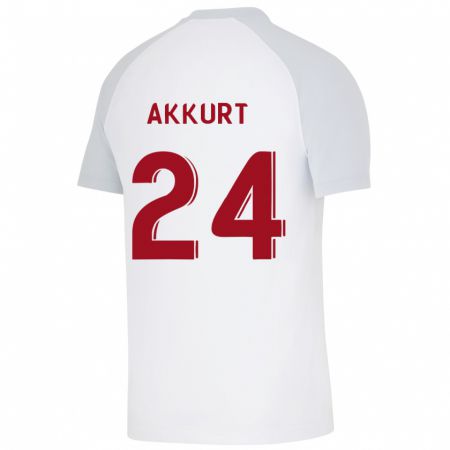 Kandiny Herren Arzu Akkurt #24 Weiß Auswärtstrikot Trikot 2023/24 T-Shirt