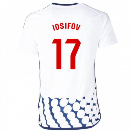 Kandiny Herren Nikita Iosifov #17 Weiß Auswärtstrikot Trikot 2023/24 T-Shirt