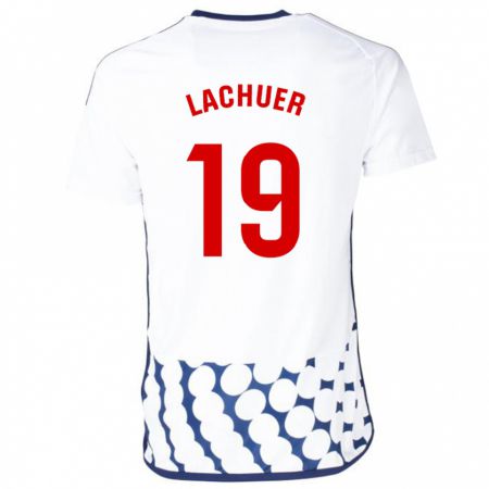 Kandiny Herren Mathis Lachuer #19 Weiß Auswärtstrikot Trikot 2023/24 T-Shirt