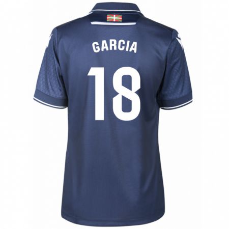 Kandiny Herren Eder García #18 Marine Auswärtstrikot Trikot 2023/24 T-Shirt