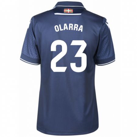 Kandiny Herren Aimar Olarra #23 Marine Auswärtstrikot Trikot 2023/24 T-Shirt