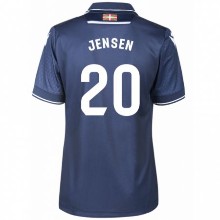Kandiny Herren Synne Jensen #20 Marine Auswärtstrikot Trikot 2023/24 T-Shirt