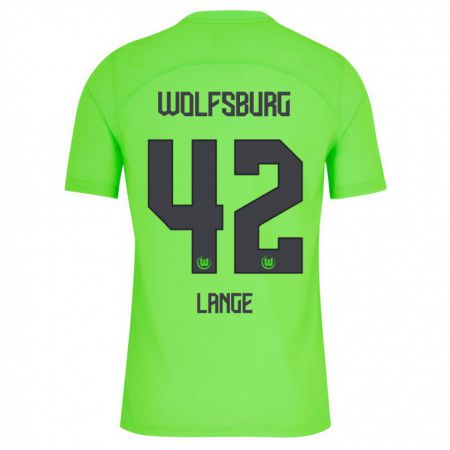 Kandiny Damen Felix Lange #42 Grün Heimtrikot Trikot 2023/24 T-Shirt