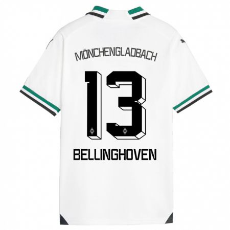 Kandiny Damen Christina Bellinghoven #13 Weiß Grün Heimtrikot Trikot 2023/24 T-Shirt