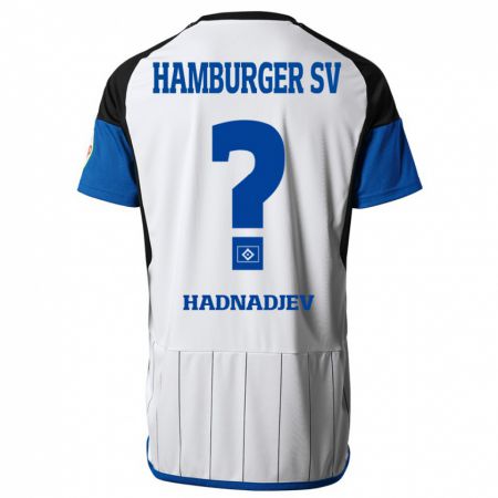 Kandiny Damen Marko Hadnadjev #0 Weiß Heimtrikot Trikot 2023/24 T-Shirt