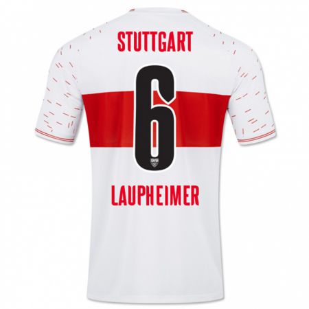 Kandiny Damen Lukas Laupheimer #6 Weiß Heimtrikot Trikot 2023/24 T-Shirt