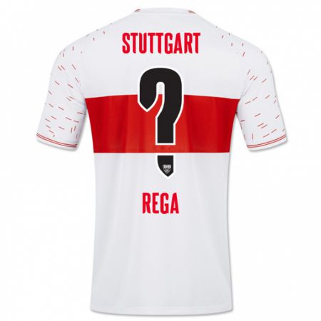 Kandiny Damen Luca Rega #0 Weiß Heimtrikot Trikot 2023/24 T-Shirt