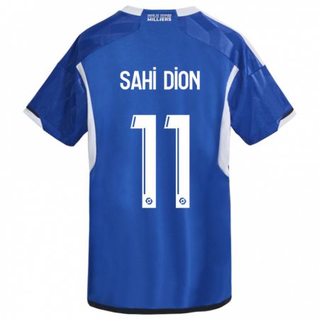Kandiny Damen Moïse Sahi Dion #11 Blau Heimtrikot Trikot 2023/24 T-Shirt