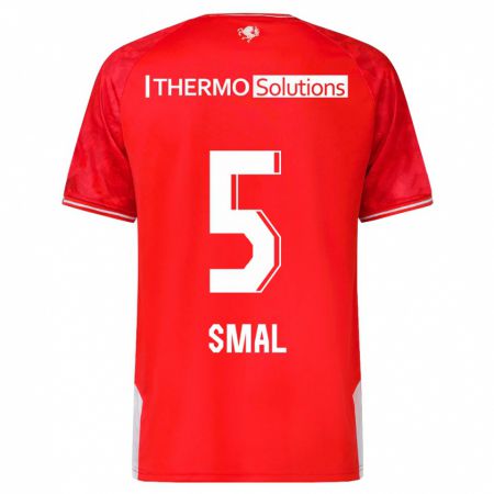 Kandiny Damen Gijs Smal #5 Rot Heimtrikot Trikot 2023/24 T-Shirt