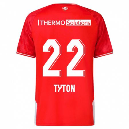 Kandiny Damen Przemyslaw Tyton #22 Rot Heimtrikot Trikot 2023/24 T-Shirt