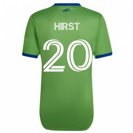 Kandiny Damen Sophie Hirst #20 Grün Heimtrikot Trikot 2023/24 T-Shirt