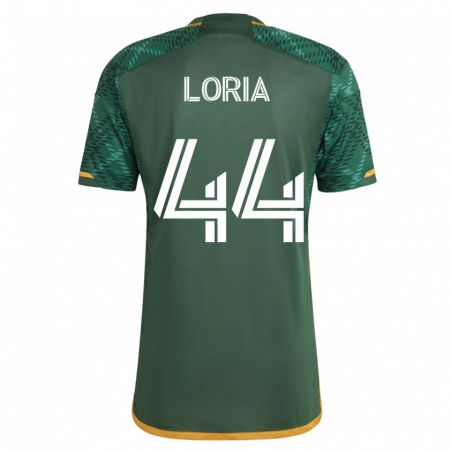 Kandiny Damen Marvin Loría #44 Grün Heimtrikot Trikot 2023/24 T-Shirt