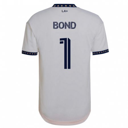 Kandiny Damen Jonathan Bond #1 Weiß Heimtrikot Trikot 2023/24 T-Shirt